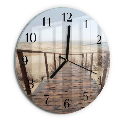 Reloj de pared redondo Muelle