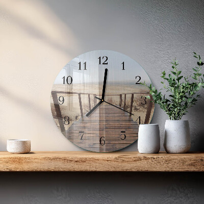 Reloj de pared redondo Muelle