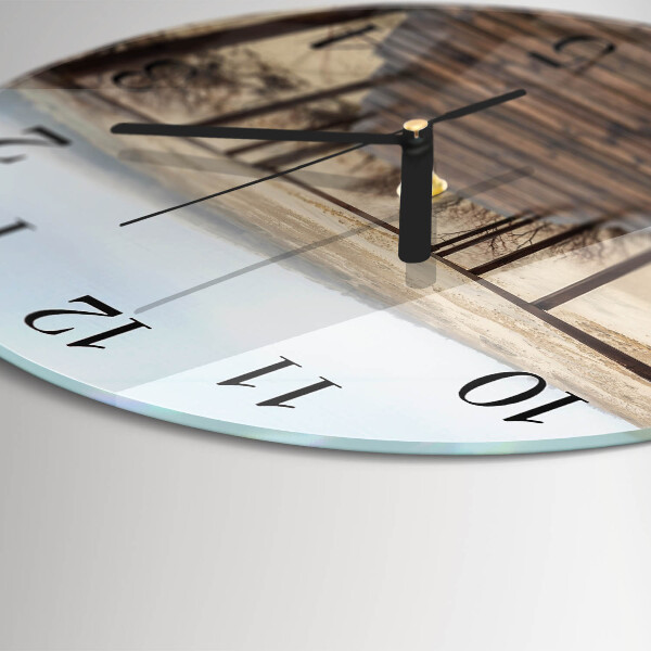 Reloj de pared redondo Muelle