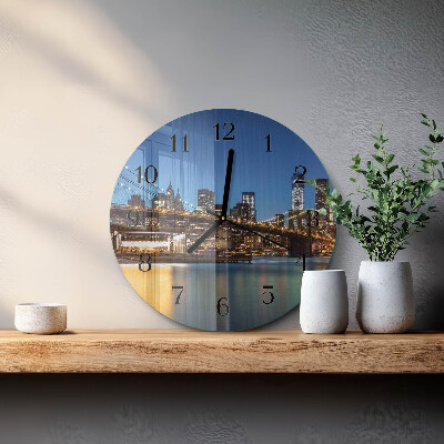 Reloj de pared redondo Horizonte