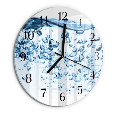 Reloj de pared redondo Agua