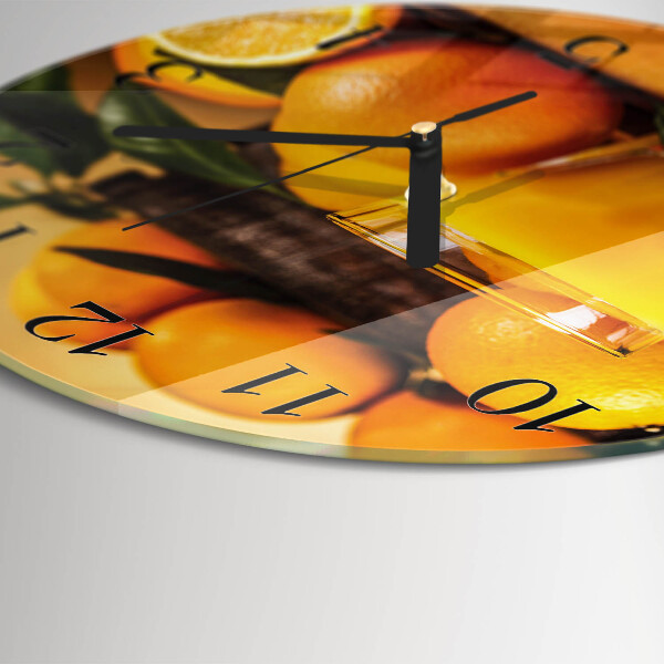 Reloj de pared redondo Naranjas