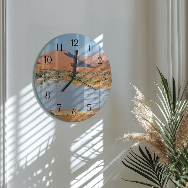Reloj de pared redondo Desierto