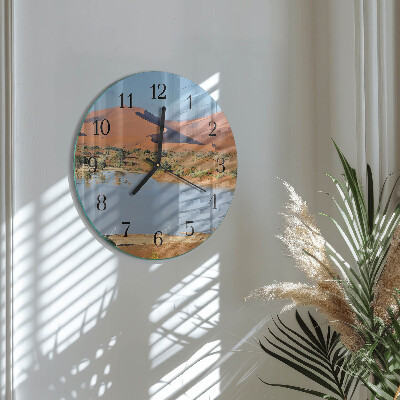 Reloj de pared redondo Desierto