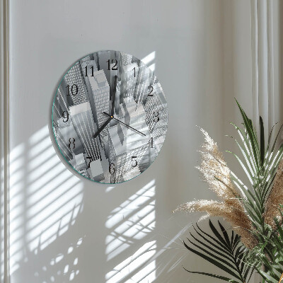 Reloj de pared redondo Edificios