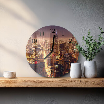 Reloj de pared redondo Horizonte