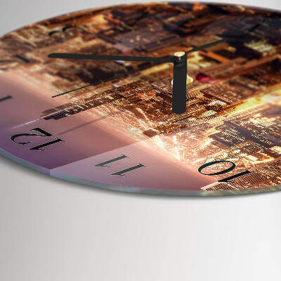 Reloj de pared redondo Horizonte
