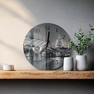 Reloj de pared redondo Horizonte