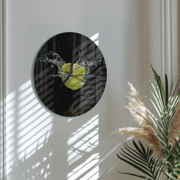 Reloj de pared redondo Cítrico