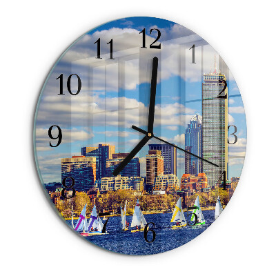Reloj de pared redondo veleros