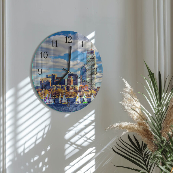 Reloj de pared redondo veleros