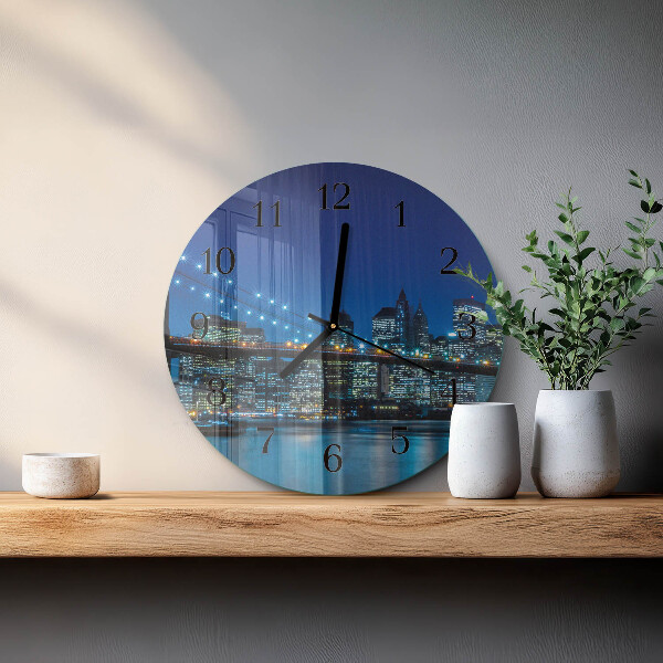 Reloj de pared redondo Horizonte