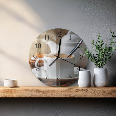 Reloj de pared redondo Taza