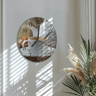 Reloj de pared redondo Taza