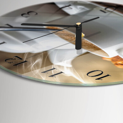 Reloj de pared redondo Taza