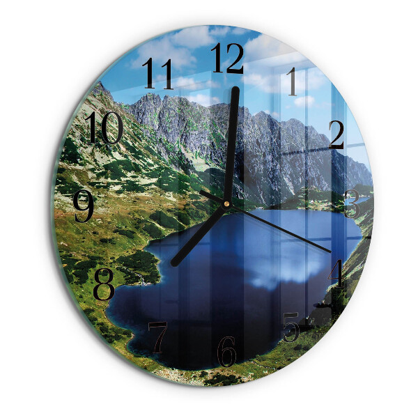 Reloj de pared redondo Morskie Oko