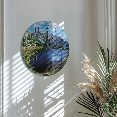 Reloj de pared redondo Morskie Oko