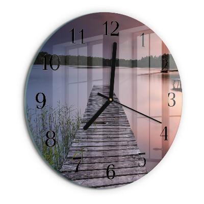 Reloj de pared redondo Puente