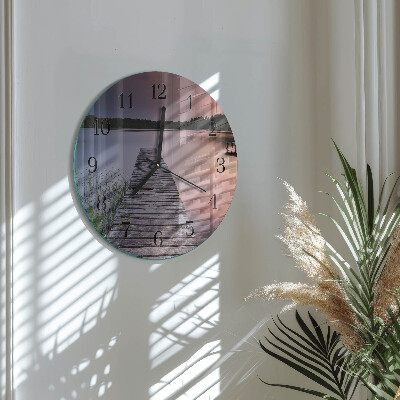 Reloj de pared redondo Puente
