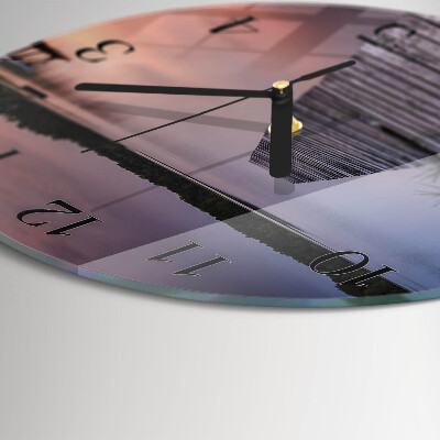 Reloj de pared redondo Puente