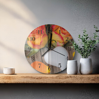 Reloj de pared redondo Corazón