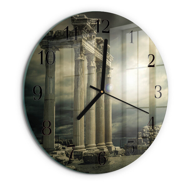 Reloj de pared redondo Acrópolis