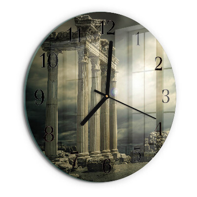 Reloj de pared redondo Acrópolis
