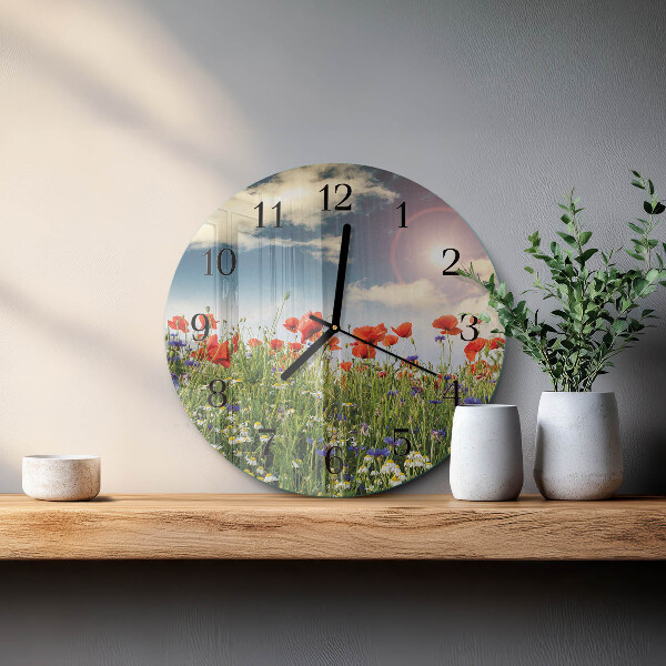 Reloj de pared redondo Prado