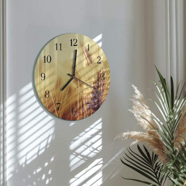 Reloj de pared redondo Grano