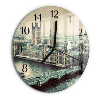 Reloj de pared redondo Londres