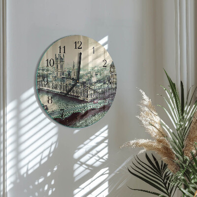 Reloj de pared redondo Londres