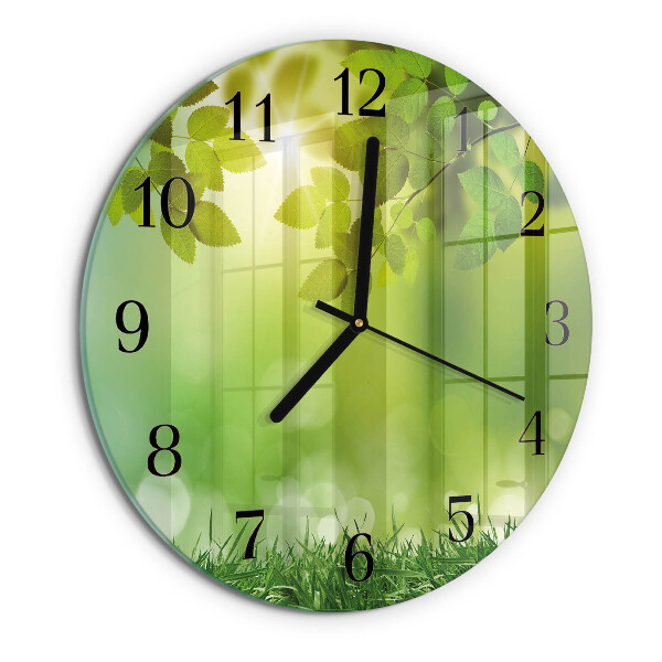 Reloj de pared redondo Primavera