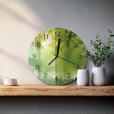 Reloj de pared redondo Primavera