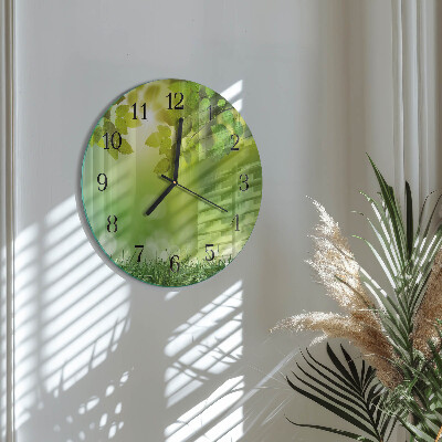 Reloj de pared redondo Primavera