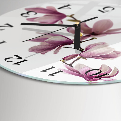 Reloj de pared redondo Magnolia