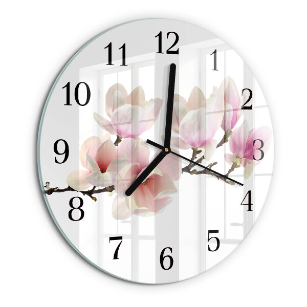 Reloj de pared redondo Magnolia