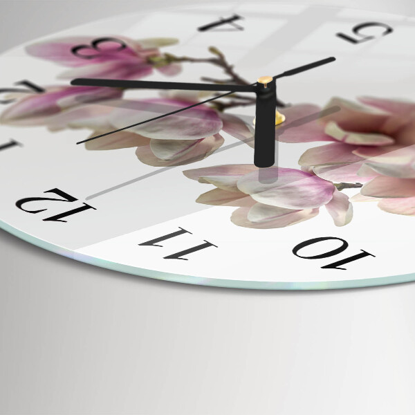 Reloj de pared redondo Magnolia
