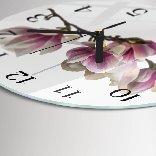 Reloj de pared redondo Magnolia