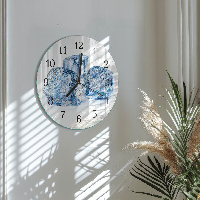 Reloj de pared redondo Hielo