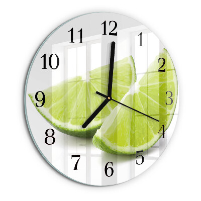 Reloj de pared redondo Carbonato de calcio
