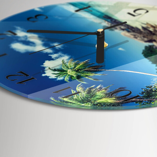 Reloj de pared redondo Palm Beach