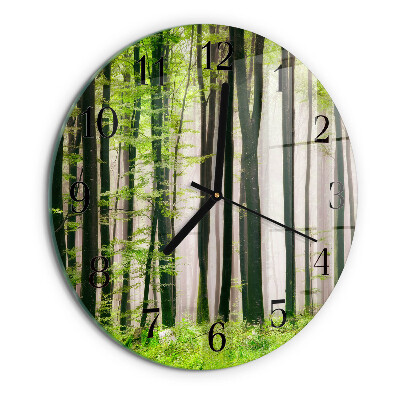 Reloj de pared redondo Bosque