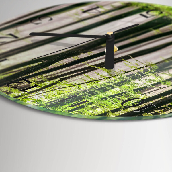 Reloj de pared redondo Bosque
