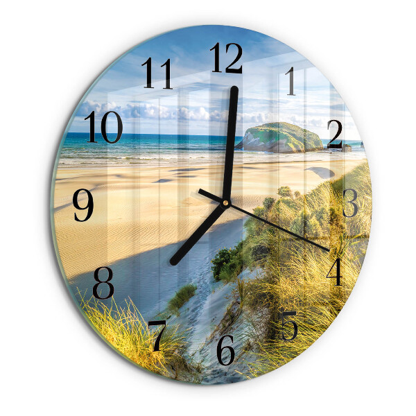 Reloj de pared redondo Playa