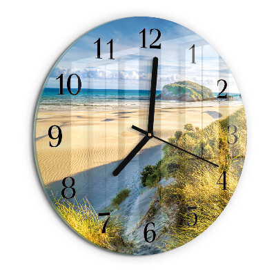 Reloj de pared redondo Playa