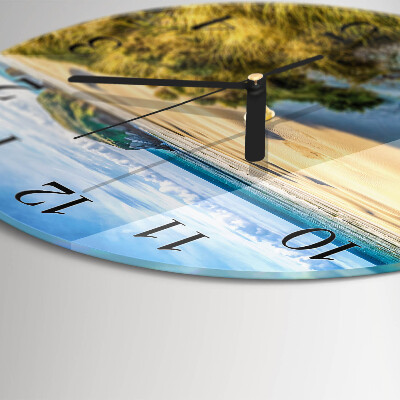 Reloj de pared redondo Playa