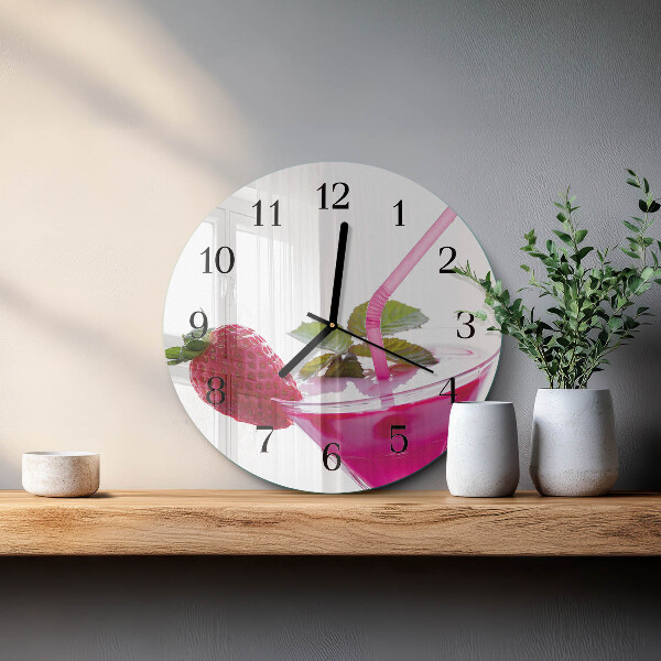 Reloj de pared redondo Cóctel
