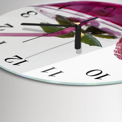 Reloj de pared redondo Cóctel