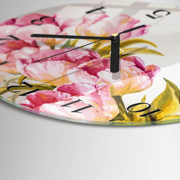 Reloj de pared redondo Acuarelas