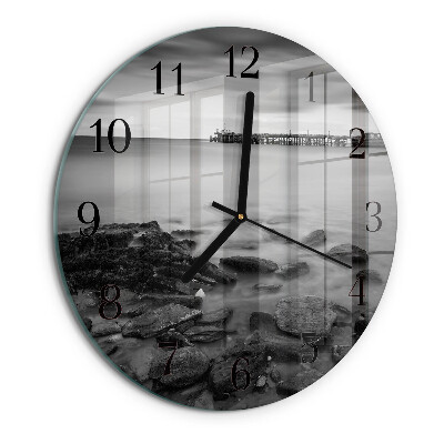 Reloj de pared redondo Orilla del río